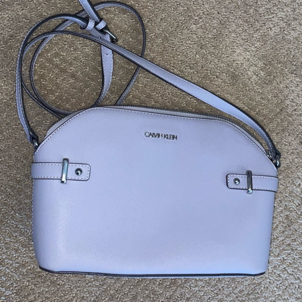 Calvin Klein Lavender Crossbody Bag
